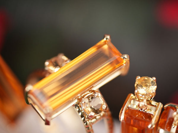 Radiant Citrine Empowerment Ring