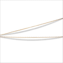 Radiant diamond cut 18k gold chain | Necklaces