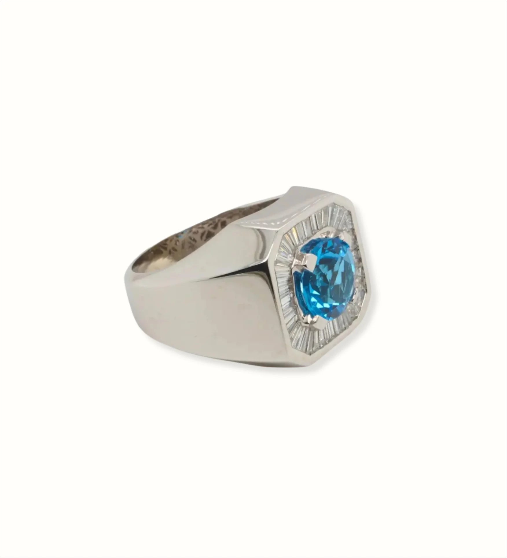 Swiss Blue Topaz Elegance Ring | Home page
