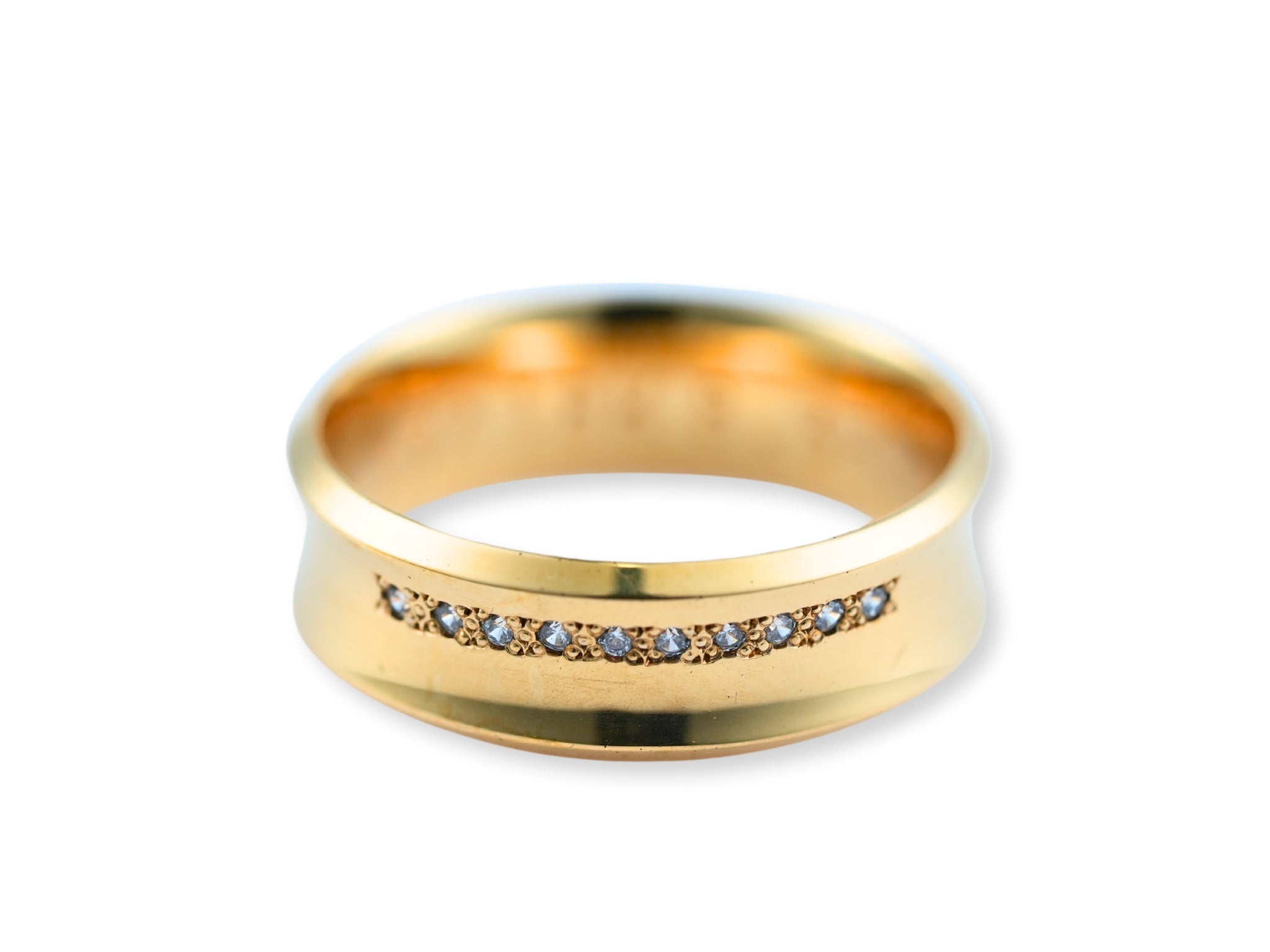 Luminous Path Wedding Band