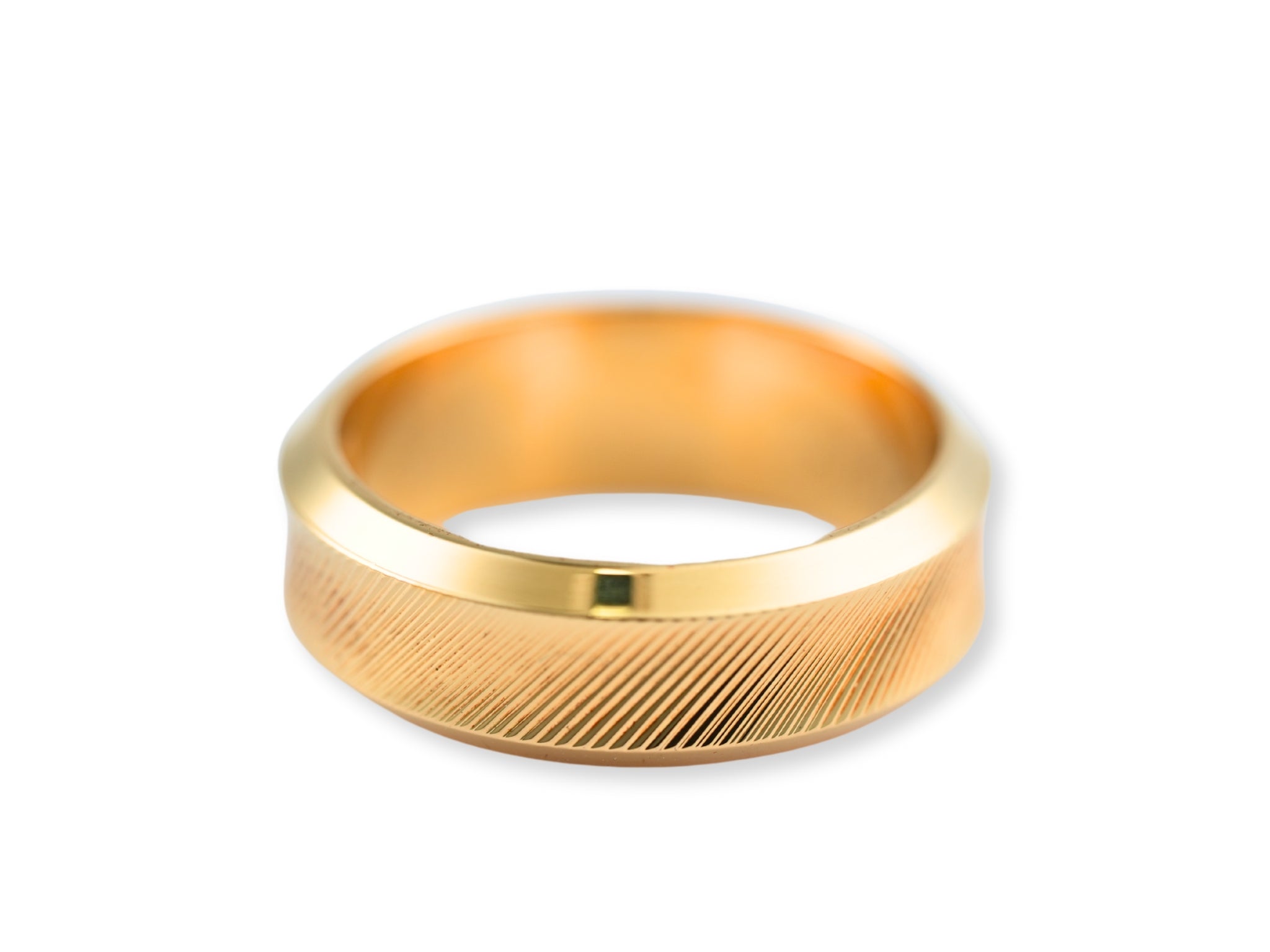 Radiant Horizon Wedding Band