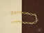 Elegant 18k gold bracelet with oval links, a stunning piece of art gold jewelry