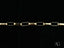 Gold box link bracelet with black onyx in 18k solid gold for timeless elegance