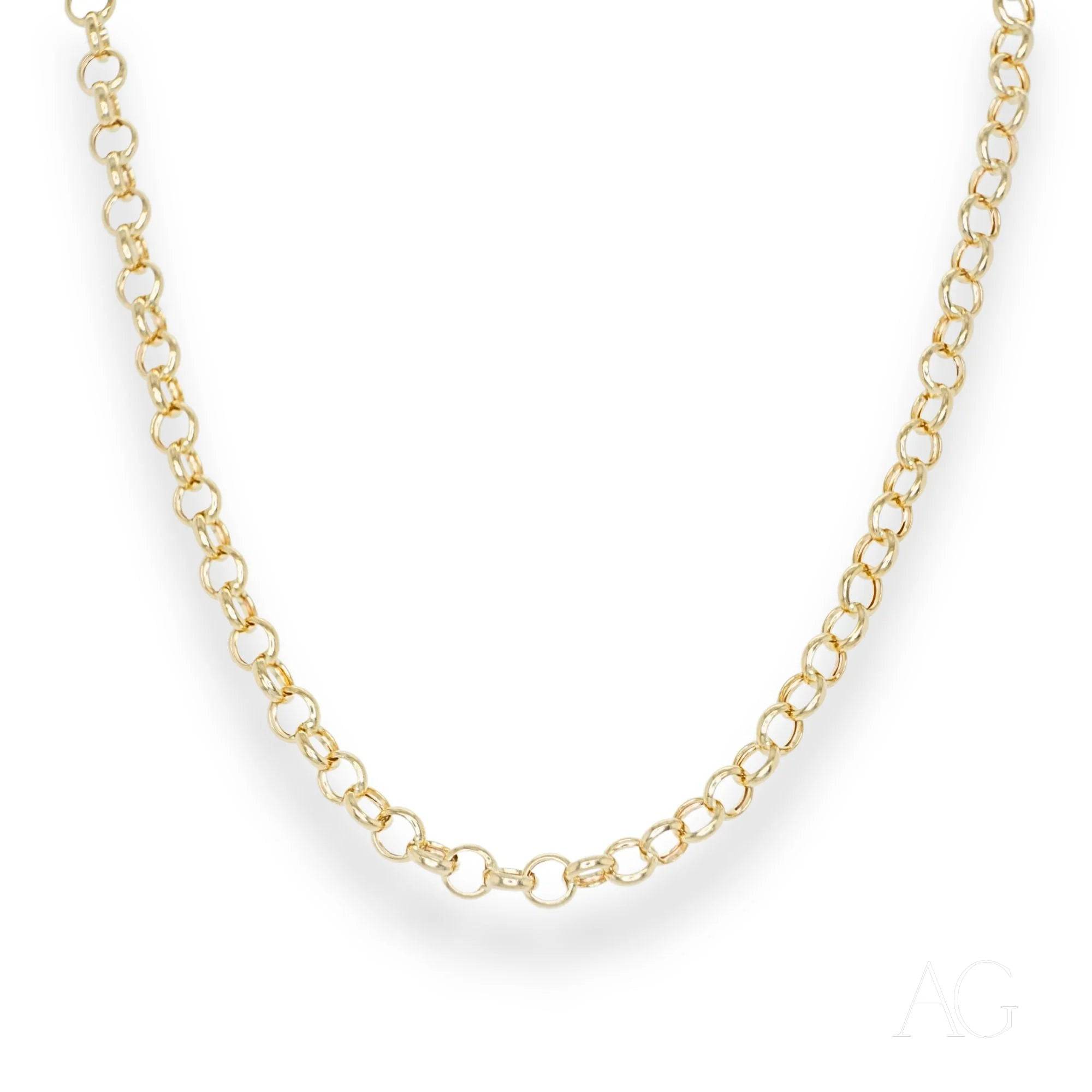 Gold 18k anklet: timeless elegance