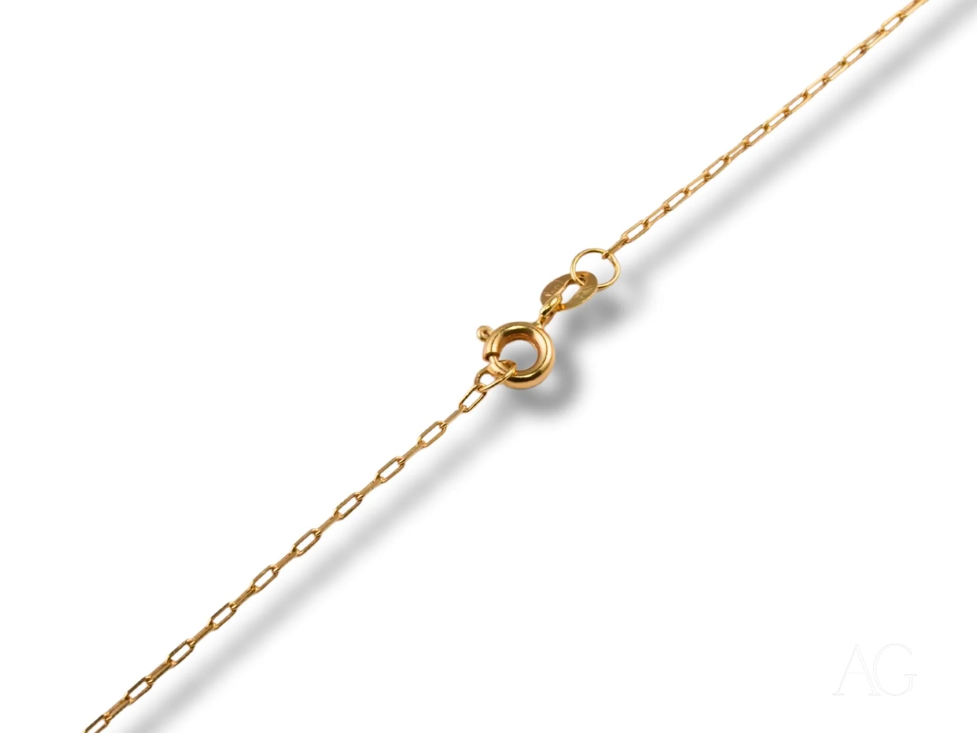 Elegant 18K Gold Beaded Necklace featuring a gold chain with clasp, showcasing art gold jewelry