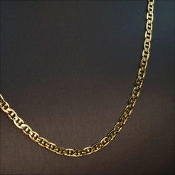 Elegant 18k gold anchor chain | Above $1000