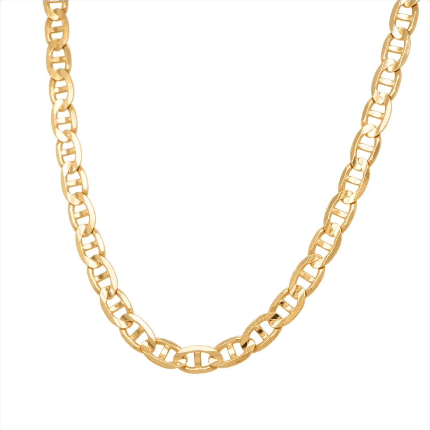 Elegant 18k gold anchor chain | Chains