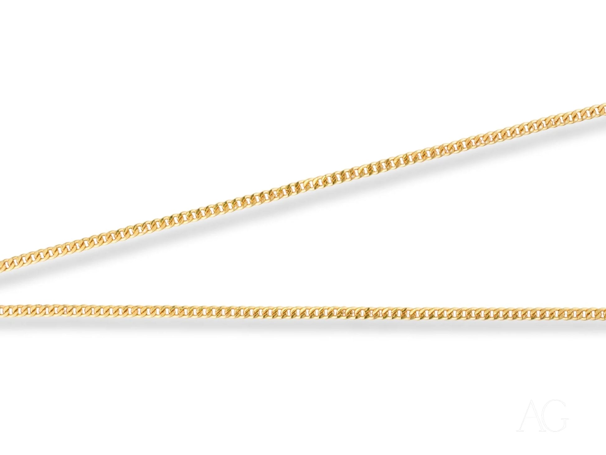 Elegant Gold Chain from Golden Luxe: Cuban Link Chain in 18K Gold finish