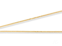 Elegant Gold Chain from Golden Luxe: Cuban Link Chain in 18K Gold finish