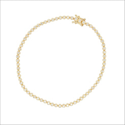 Radiant Sparkle: 18k Gold Diamond Bracelet | Home page