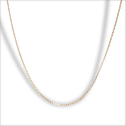Luxurious 14k gold box chain | Necklaces