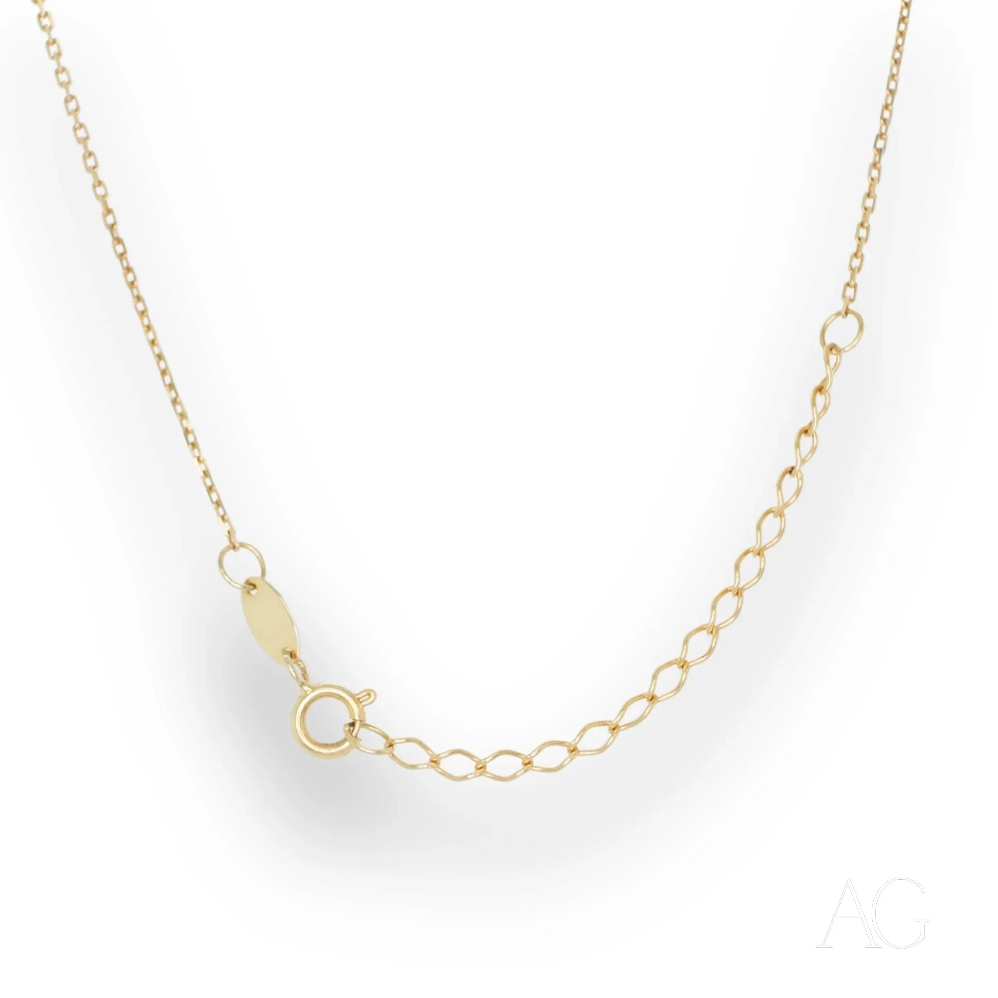 Delicate adjustable gold chain necklace showcasing Luxurious 18k Gold Anklet elegance