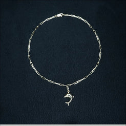 Dolphin Charm 18k Gold Anklet | Home page