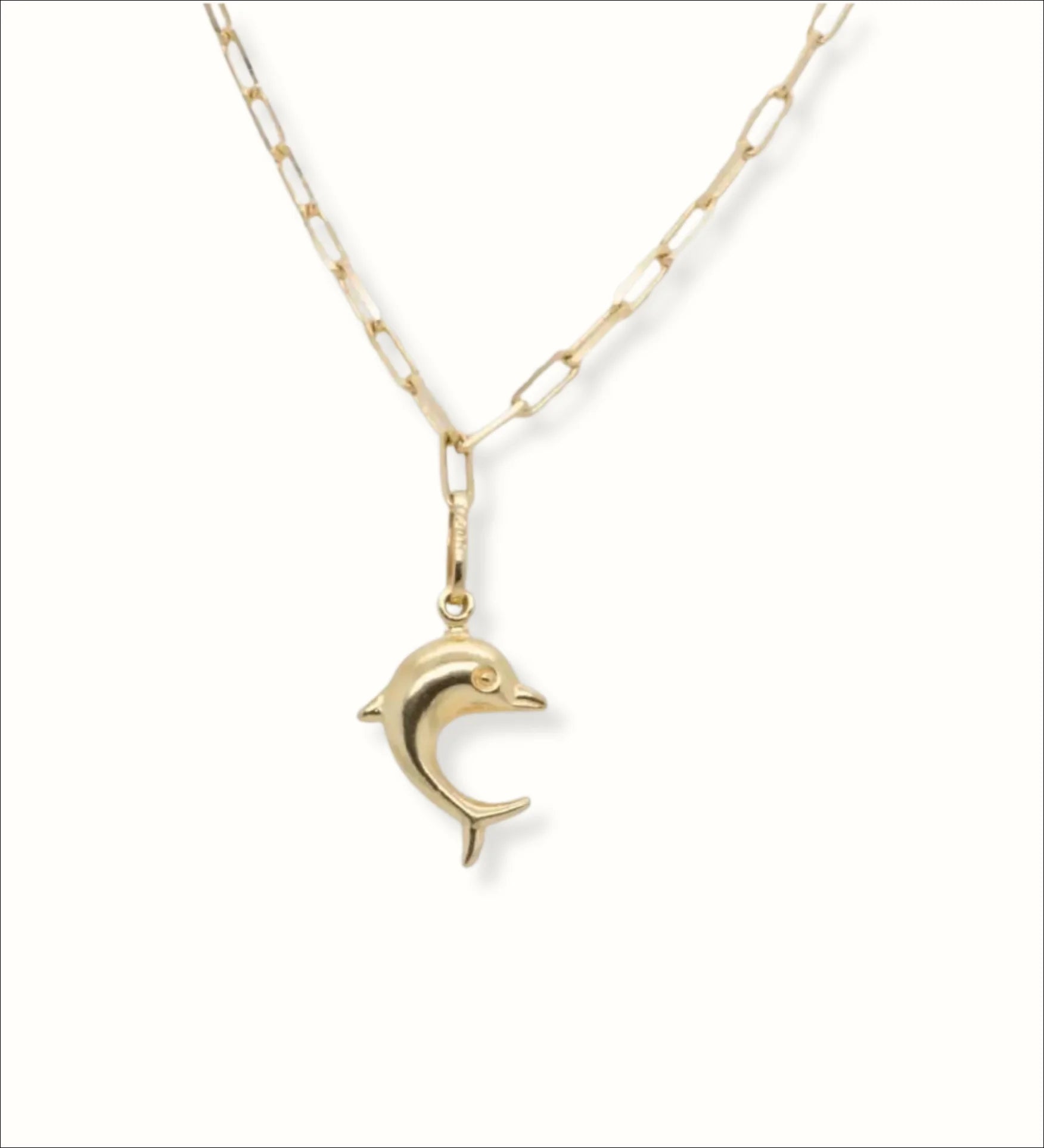 Dolphin Charm 18k Gold Anklet | Home page