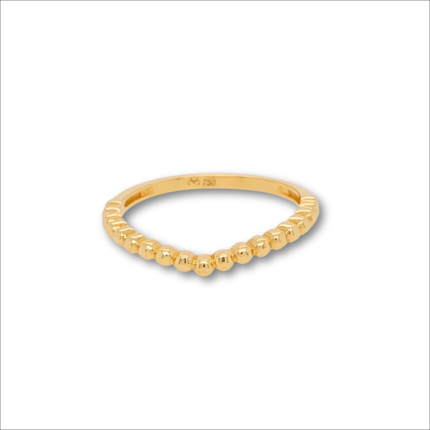 18k gold minimalist ring | Rings
