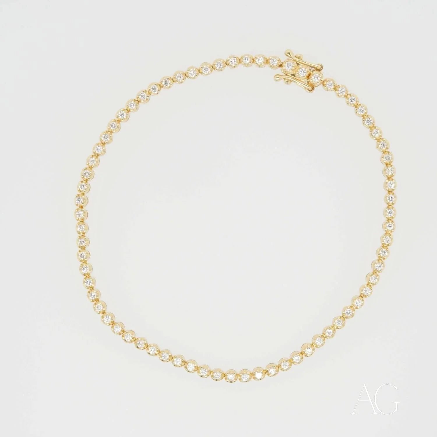 Gold-toned chain necklace with star clasp, part of Radiant Sparkle 18k Gold jewelry