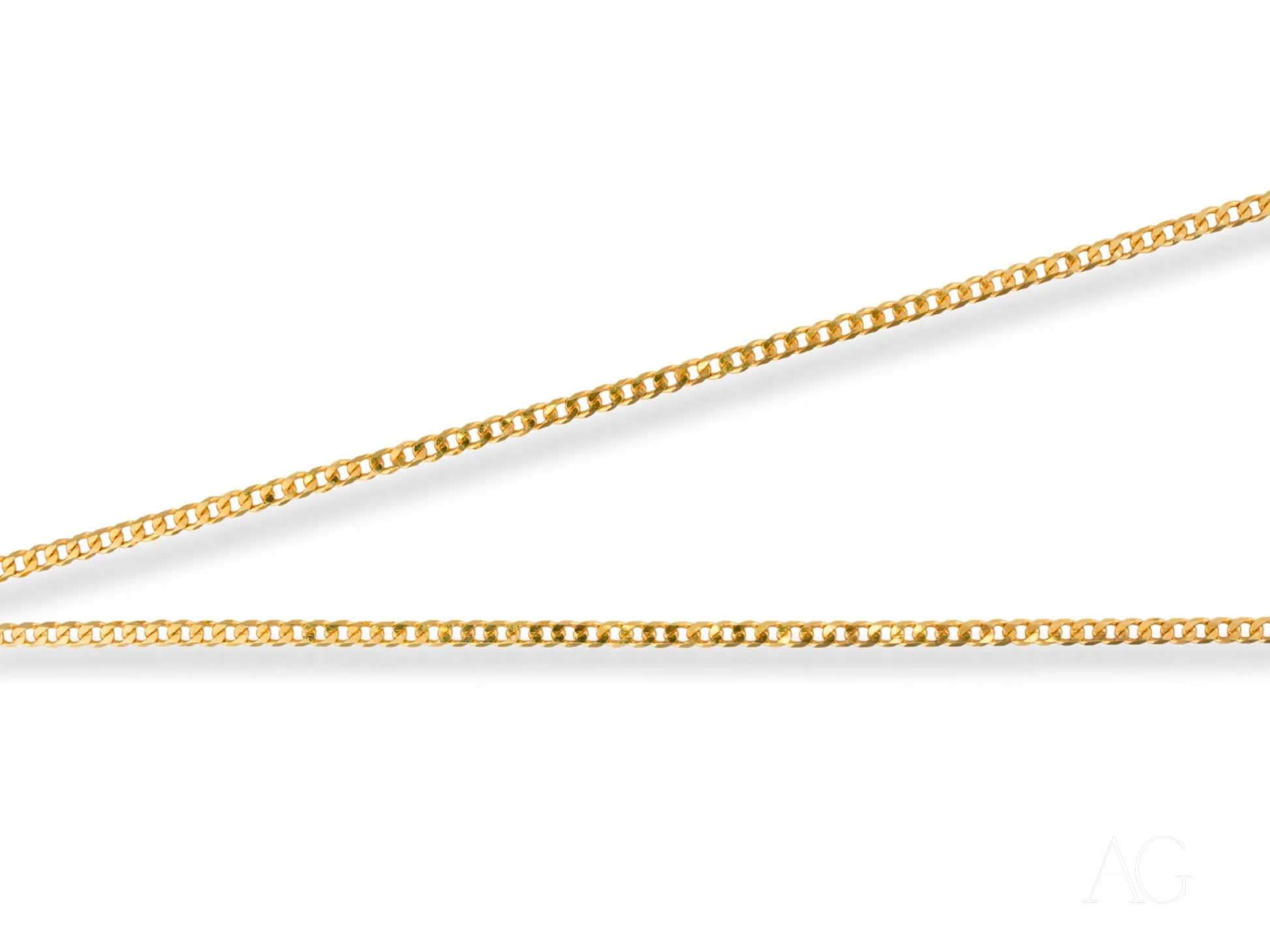 Gold chain from Supreme Elegance 18K Gold Cuban, perfect art gold jewelry piece