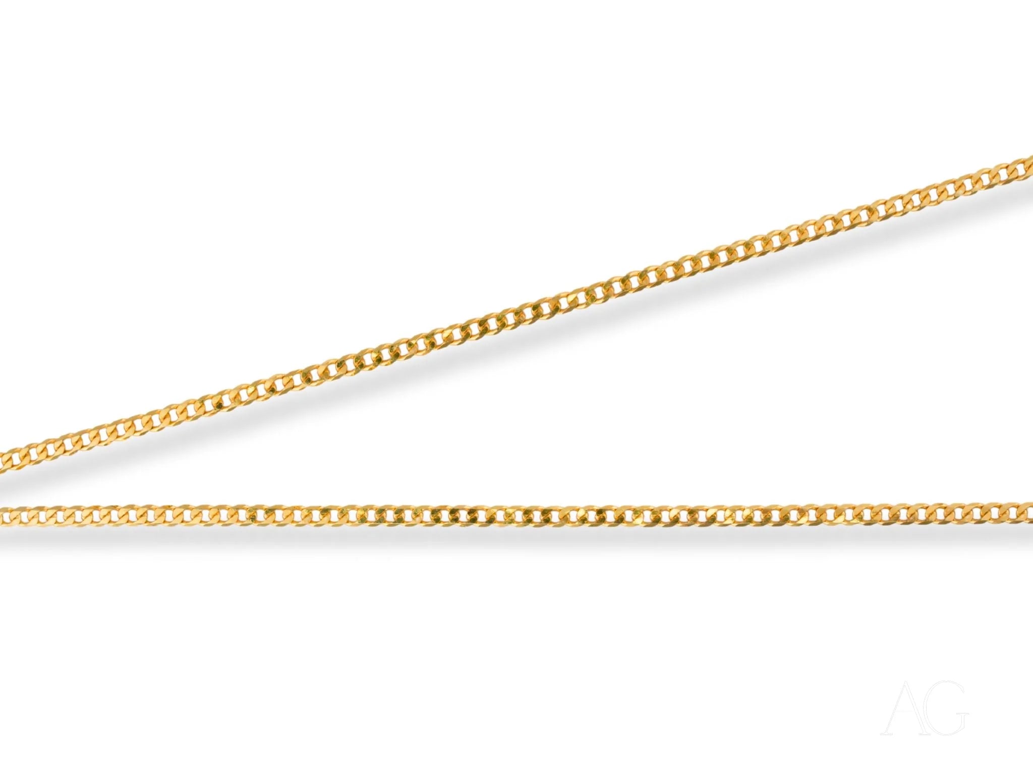 Gold chain from Supreme Elegance 18K Gold Cuban, perfect art gold jewelry piece