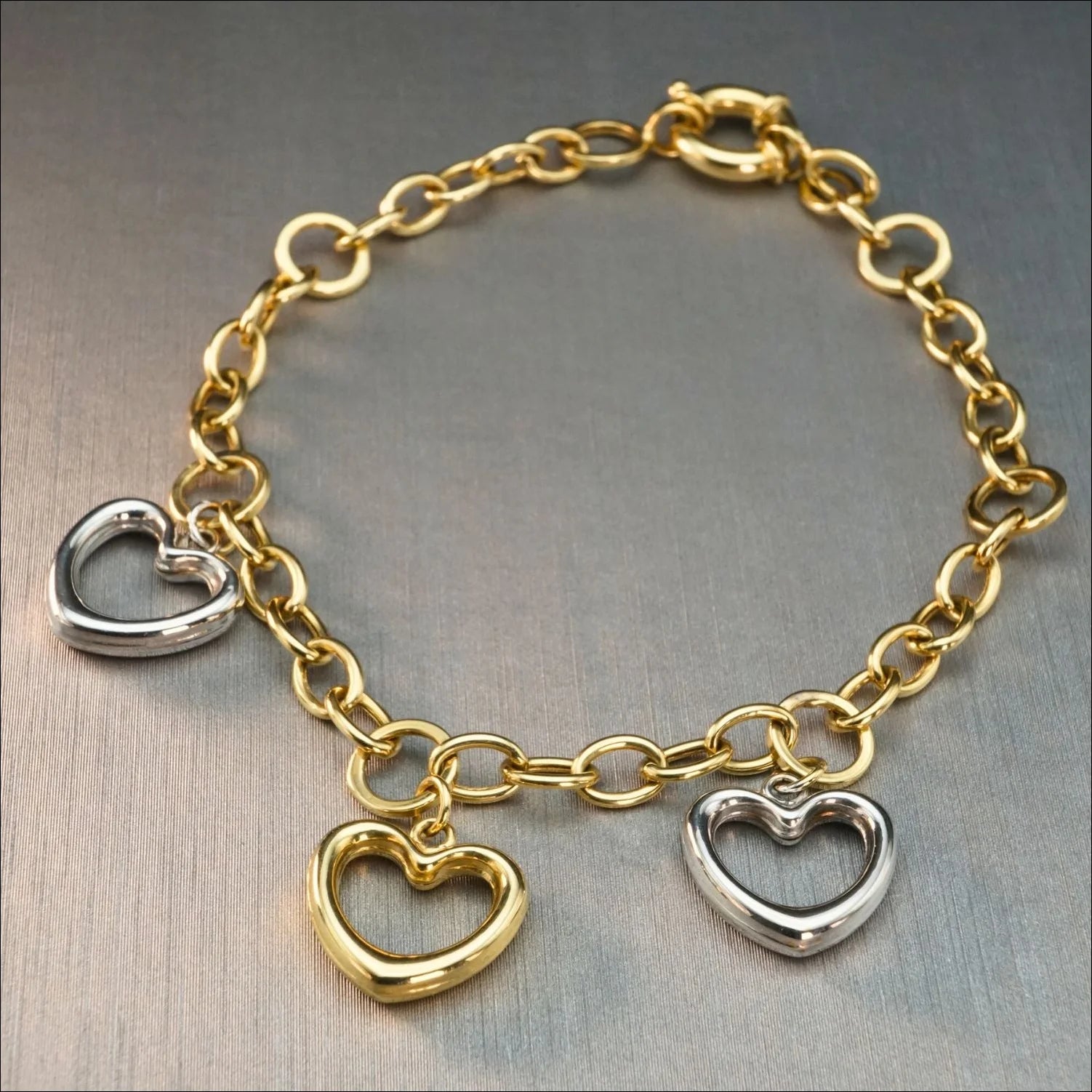 Elegant Two - Tone 18k Bracelet | Home page