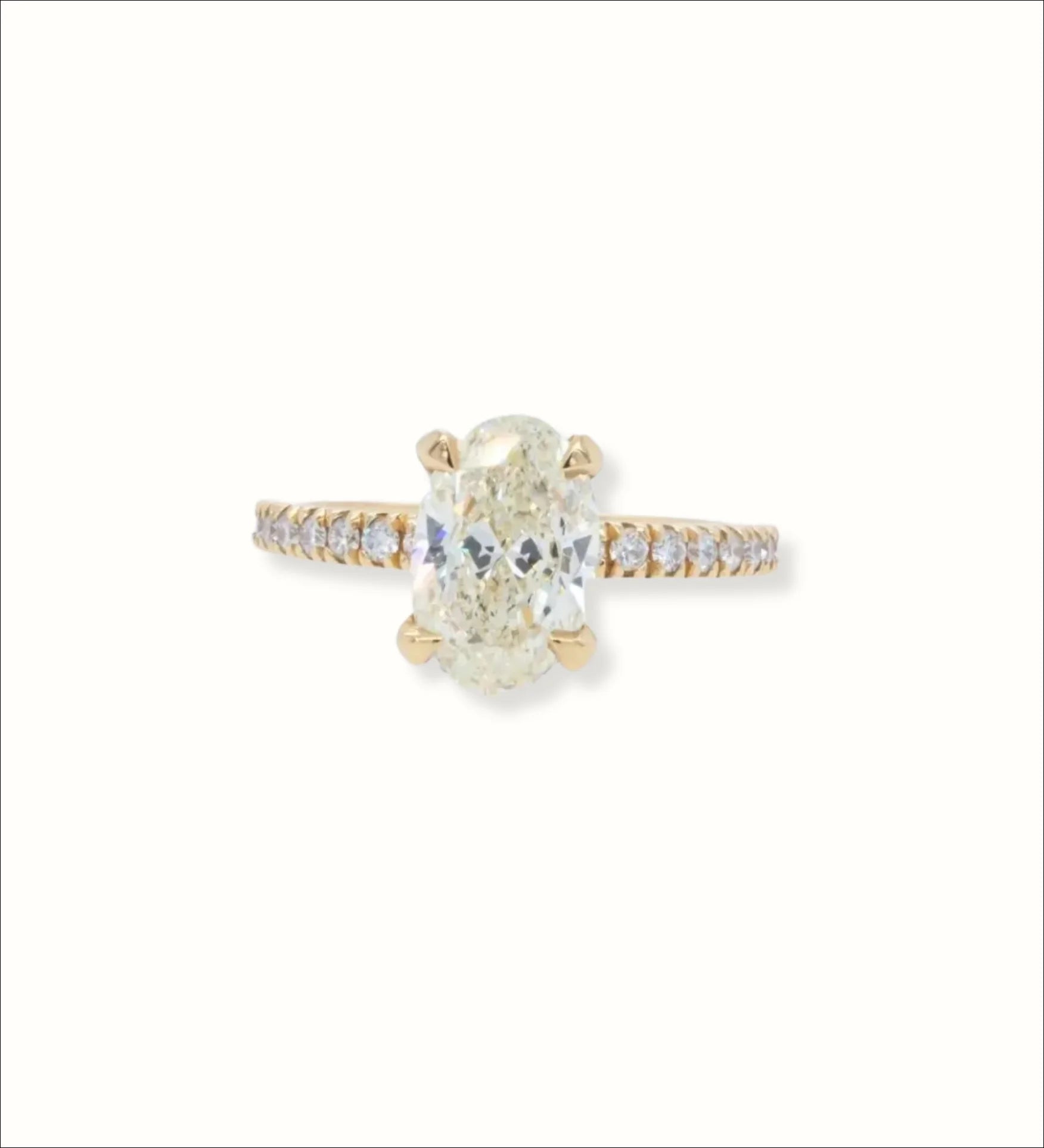 Luxury 18k Gold Oval Diamond Pendant | Home page